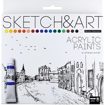 Sketch&Art Akrilik Boya 18x12mL N:70-0014