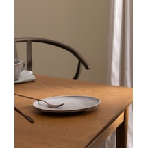 Madame Coco Aurea Kayık Tabak - Gri - 25 Cm 8684427205730 Çok Renkli