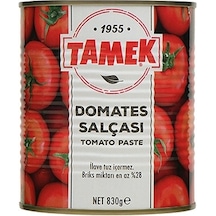 Tamek Domates Salçası 830 Gr X 20 Adet - Yoğun Kıvamlı Ve Geleneksel Lezzet