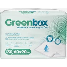 Greenbox Yetişkin Yatak Koruyucu Alt Açma Örtü 60x90 Cm 30 Adet