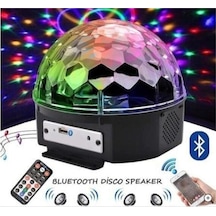 Starmax Ledli Rgb Sese Duyarlı Disco Topu Kumandalı Mp3 Çalar Blu