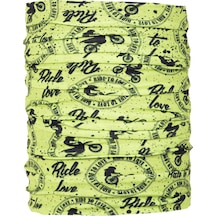 Ride To Love Ninja Green Çok Amaçlı Bandana