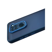 Xiaomi Redmi Note 9 Kılıf Freya Lazer Lens Kamera Çerçeveli Silikon Kapak