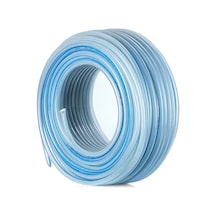Süper Mavi Pvc Şeffaf Örgülü 30 Metre