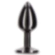 Fastieshop Siyah Alüminyum Anal Plug Küçük