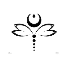 Airbrush Tattoo Nokta Kelebek Yapışkanlı Stencil Süsleme Ve Boyama Kalıbı