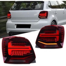 Vw Polo 6r 09.14 Animasyonlu Kırmızı Ledli Arka Stop Lambası