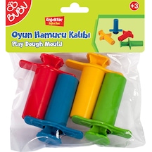 Bu-bu Oyun Hamuru Kalıbı Enjektör Çok Renkli