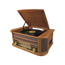 Mikado Nostalgia Mn-p325 Dönence Pikap Ahşap 2x5w Stereo Spk Mp3 Çalar Usb-radyo-cd-kaset -bt Müzik