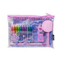 Smiggle Epic Adventures A5 Çizgili Defterli Kırtasiye Hediye Seti Mor 482229