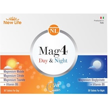 New Life Mag4 Day Night 30 + 30 Tablet New Life Mag4 Day Night 30 + 30 Tablet