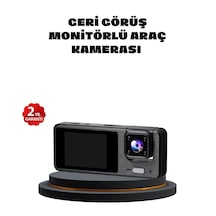 Znv Zenvia Mey İthalat 3 Kameralı Araç Dvr 1080p Ön + Hd Arka + İç Kamera Döngü Kayıt 2 Ekran Znv2025 C