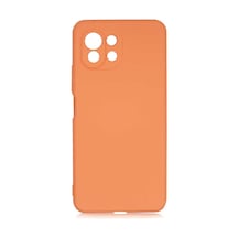 Zore Mi 11 Lite Kılıf Ogaa Mara Lansman Kapak - Turuncu