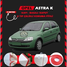 Opel Corsa C Oto Araç Kapı Koruma Fitili 5 Metre Parlak Kırmızı Renk