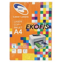 Ekofis Lazer Etiket 38,1 21,2 6500 Oval