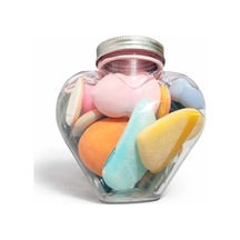 10 Adet Profesyonel Makyaj Süngeri Seti,fondöten, Kapatıcı, Kontür Ve Allık İçin Beauty Blender Süngerleri, Yumuşak, Ultra Emici, Lateks İçermeyen Kozmetik Sünger, Islak Ve Kuru Kullanım Kalp 1 Set 00