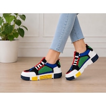 Papucumun Dünyası Kadın Çok Renkli Free Style Modern Günlük Sneaker
