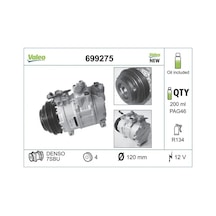 Audi A6 C5 Klima Kompresoru 1.8t 1998-2004 Valeo 699275
