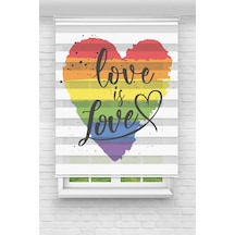 Perdecizade Enxboy Love Dijital Baskılı Zebra Perde-cocuk Odası-stor Perde Renkli Perdecizade Enxboy Love Dijital Baskılı Zebra Perde-cocuk Odası-stor Perde Renkli