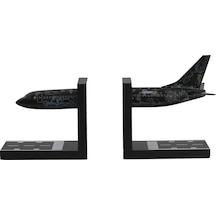 Zekupp Boeing 737-800 1/100 Ölçek Siyah Desenli Kitap Tutucu