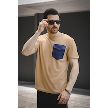 Bastien Kapaklı Kot Cepli Erkek Tshirt