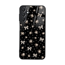 Galaxy Uyumlu A24 Kılıf Kamera Lens Korumalı Desenli Silikon Üstün Koruma Pazarplus Gold