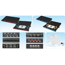 Hcs Pfo-10001-1U Fiber Boş 1U Modüler Patch Panel