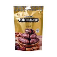 Chocodate Sütlü Çikolata Kaplı Bademli Hurma 100 G - 5 Adet Tarı