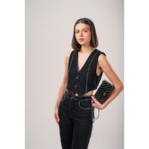 Ççs Kadın 17772 Omuz Askılı El Çantası Siyah