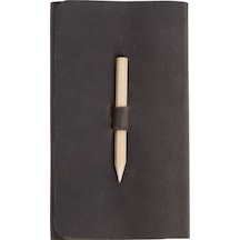 Milan Deri Küçük Defter Gri Milan Deri Küçük Defter Gri