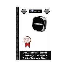 Delux Serisi Telefon Tutucu Jx029 Siyah Sürüş Taşıyıcı Stant