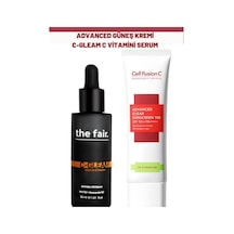 Cell Fusion C Advanced Güneş Kremi 100 SPF50+ 50 G + The Fair C Gleam Vitamin C  Serum 30 ML