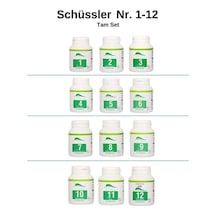 Schüssler Tuzları Nr. 1-12 Fonksiyonel Ekonomik Set 12 Kutu X 400 Tablet