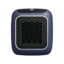 Ikkb Yeni Model Ev Ofis Mini Akıllı Sabit Sıcaklık Duvara Monte Kare Uzaktan Kumandalı Sıcak Hava Isıtıcı Mavi