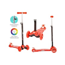 Kırmızı Twist Işıklı Scooter Kırmızı Diğer