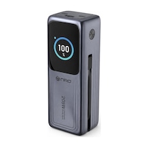 Wp001a-g 205w 27.000 Mah 2 Usb-c Portlu Dahili Usb-c Kablolu Led Ekranlı Pd Gan3 Powerbank