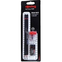 Rotring Sınav Kalemi 2b+silgi+kalemtraş Bls 2 Li
