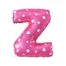 16 Inç Pembe Harf Balon Z A