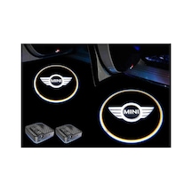 Mini Cooper Kapı Altı Led Aydınlatma Araç Logolu