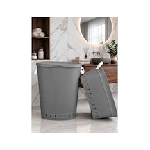 Still Çamaşır Sepeti 65 Lt + Çamaşır Selesi 40 Lt İkili Set Gri - 909303859 Gri