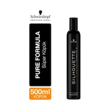 Schwarzkopf Silhouette Süper Tutucu Saç Köpüğü 500 ML