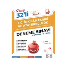 8. Sınıf Prestij T.c. İnkılap Tarihi Ve Atatürkçülük 32 Deneme Sınavı
