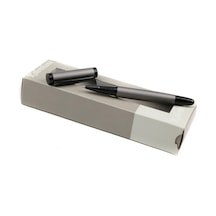 Mat Gri Kişiye Özel Yüksek Kalite Roller Kalem Emr0005 Altın - Beyaz
