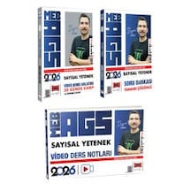 Yargı Yayınları 2026 Meb-ags Öğretmen Adayları İçin Sayısal Kamp - Soru - Video Ders Notları Seti İlyas Güneş