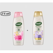 Güçlü Ve Parlak Şampuan 450 Ml + Dalan Kolay Tarama Saç Kremi 2'li Set Normal
