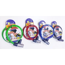 Fuji Anahtarlı Bisiklet Kilidi Motor Kask Kilid Çelik 65Cm 1 Adet