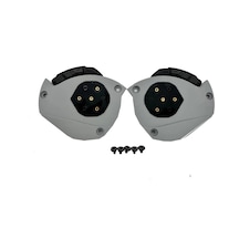 Ls2 Advant 2 Kask Yan Kapak Set Mat Gri Mat Grı
