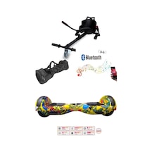 Citymate Elektrikli Kaykay Hoverboard Akıllı Denge 6.5 Inch + Hoverkart + Çanta Extrem Paket D21