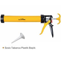 5119 Profesyonel Plastik Gövde Sosis Tabanca 600 Ml