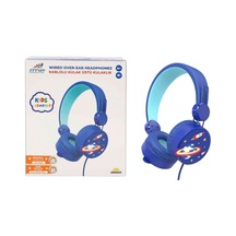 S02002604 -sun-gle-ech-kulaklık Mikrofonlu Kablolu Uzay Resimli M
